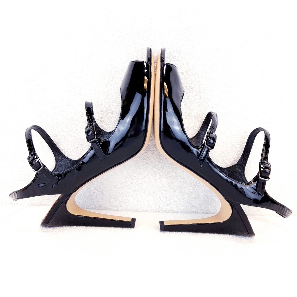 VIA SPIGA ROSEANNE PEEP TOE PUMPS - Picture 12 of 16